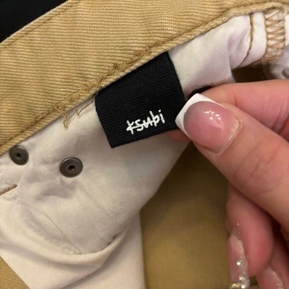 Ksubi Men’s Tan Chitch Button Fly Beige Tan Sandstorm Tapered Jeans Size 29 - Picture 11 of 13